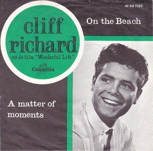 Cliff Richard & The Shadows – On The Beach  sixties, Cd's en Dvd's, Gebruikt, Fotohoes, 7 inch, Ophalen of Verzenden