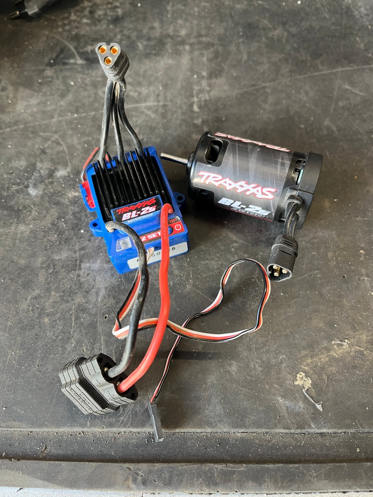 Traxxas BL-2s Brushless motor esc set combo, Ophalen of Verzenden, Zo goed als nieuw, Elektro, Onderdeel