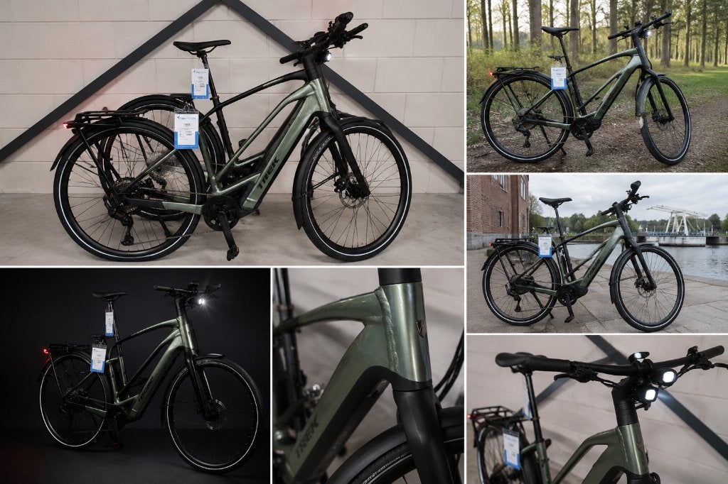 Trek FX+ 7 – Lichtgewicht Premium E-bike's – L en M, 28 inch, 10 tot 15 versnellingen, Ceintuurbaan 2-20C3847 LG Harderwijk, Lieshout@triafietsen.nl