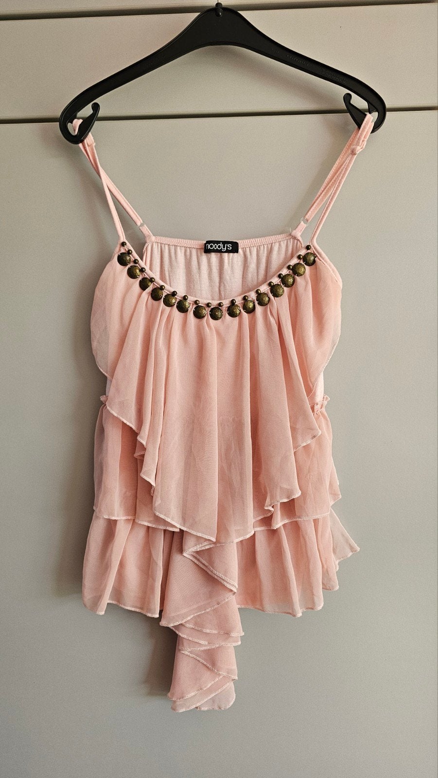 Roze top met ruches en decoratieve details - mt. 36, Ophalen of Verzenden, Zo goed als nieuw, Moody's, Roze