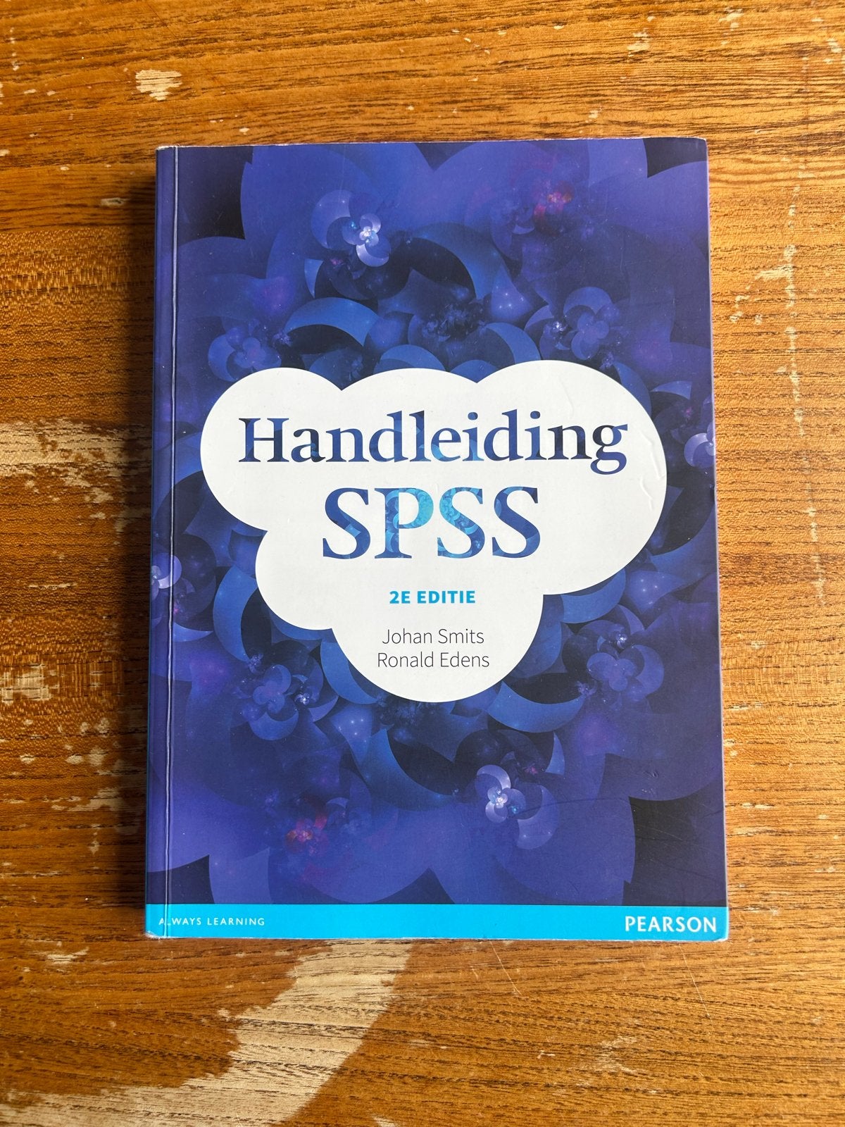 Handleiding SPSS 2e editie - Johan Smits, Ronald Edens, Ophalen of Verzenden, Gamma, Zo goed als nieuw, HBO