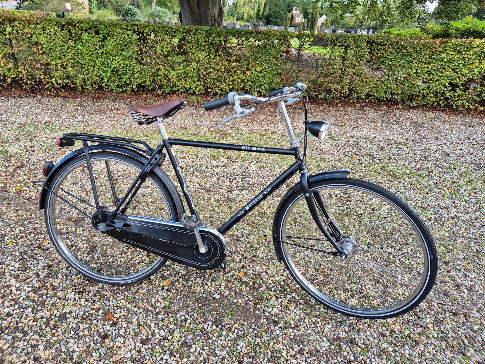 Batavus Old Dutch vintage herenfiets, 3 versnellingen, Gebruikt, Versnellingen, Batavus, Ophalen of Verzenden