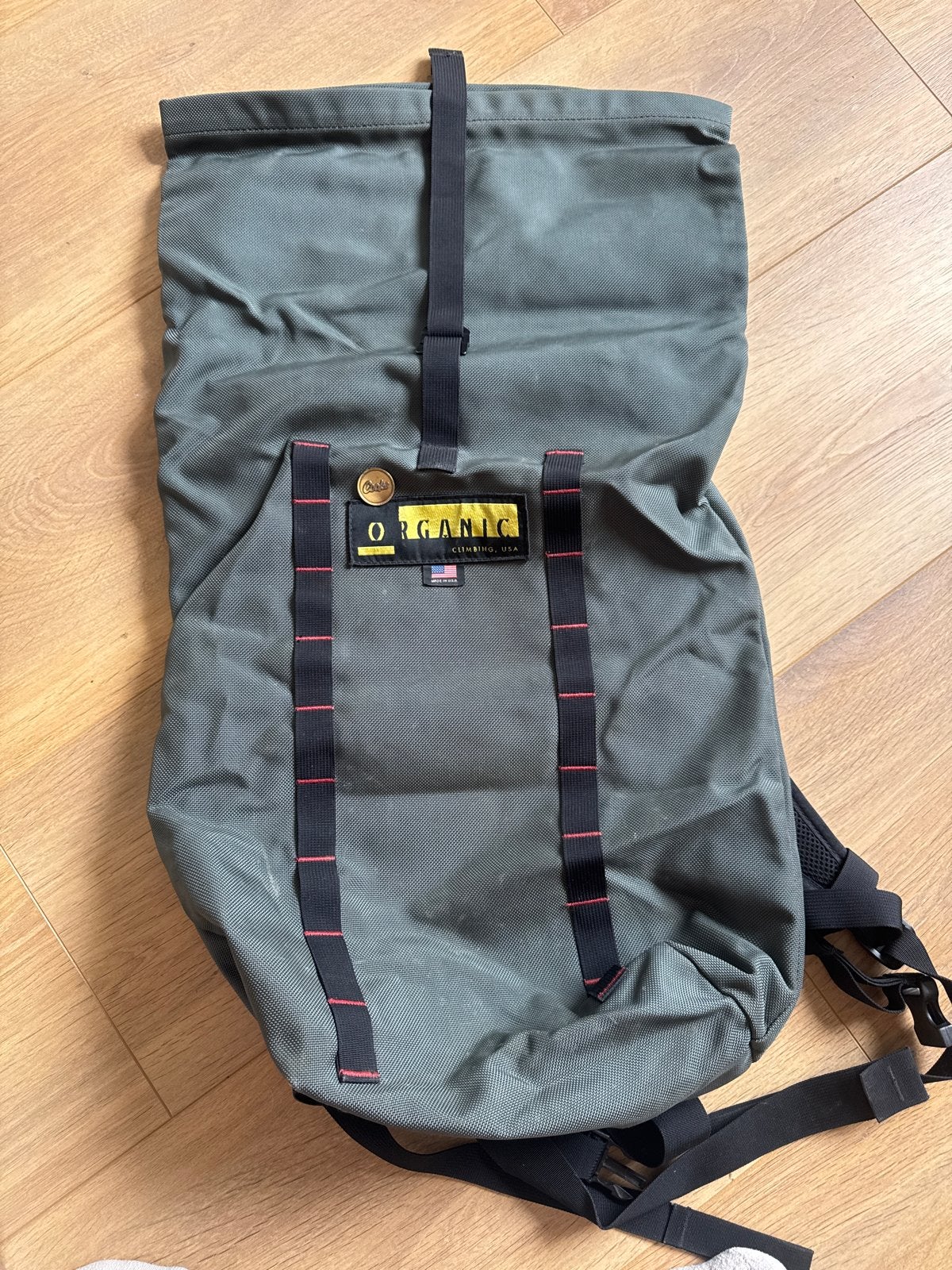 Tas klim merk Organic - Nieuwstaat uit Amerika, Sport en Fitness, Klimsport, Ophalen of Verzenden, Nieuw, Klimsport-accessoire