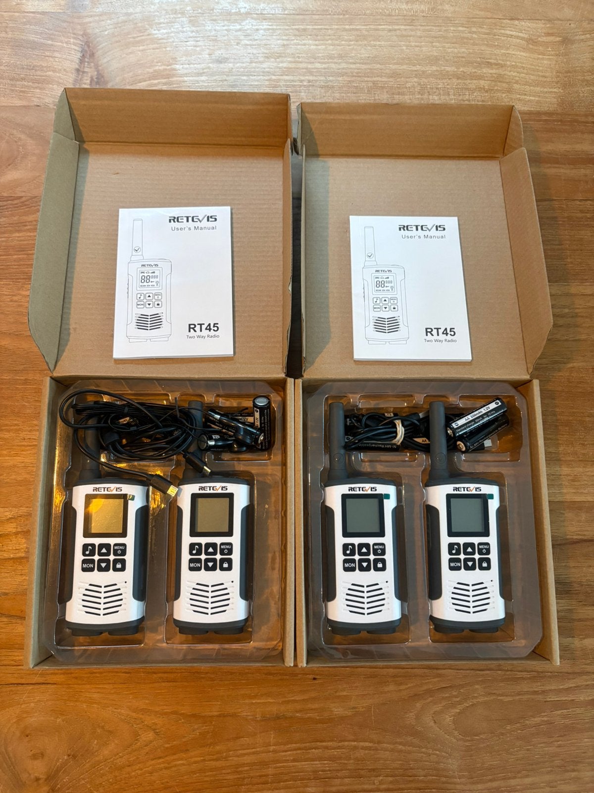 Retevis RT45 Walkie Talkies als nieuw, Ophalen of Verzenden, Zo goed als nieuw