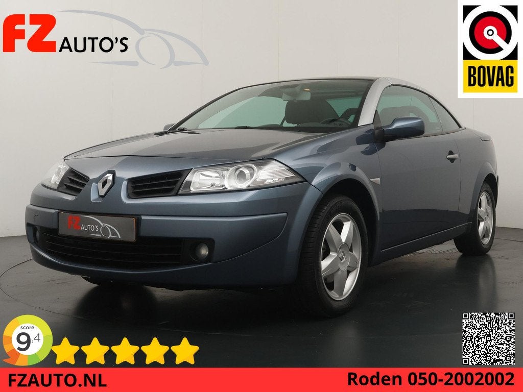 Renault Mégane Coupé-Cabriolet 1.6-16V Exception - Climate, Voorwielaandrijving, Gebruikt, 1295 kg, 4 cilinders