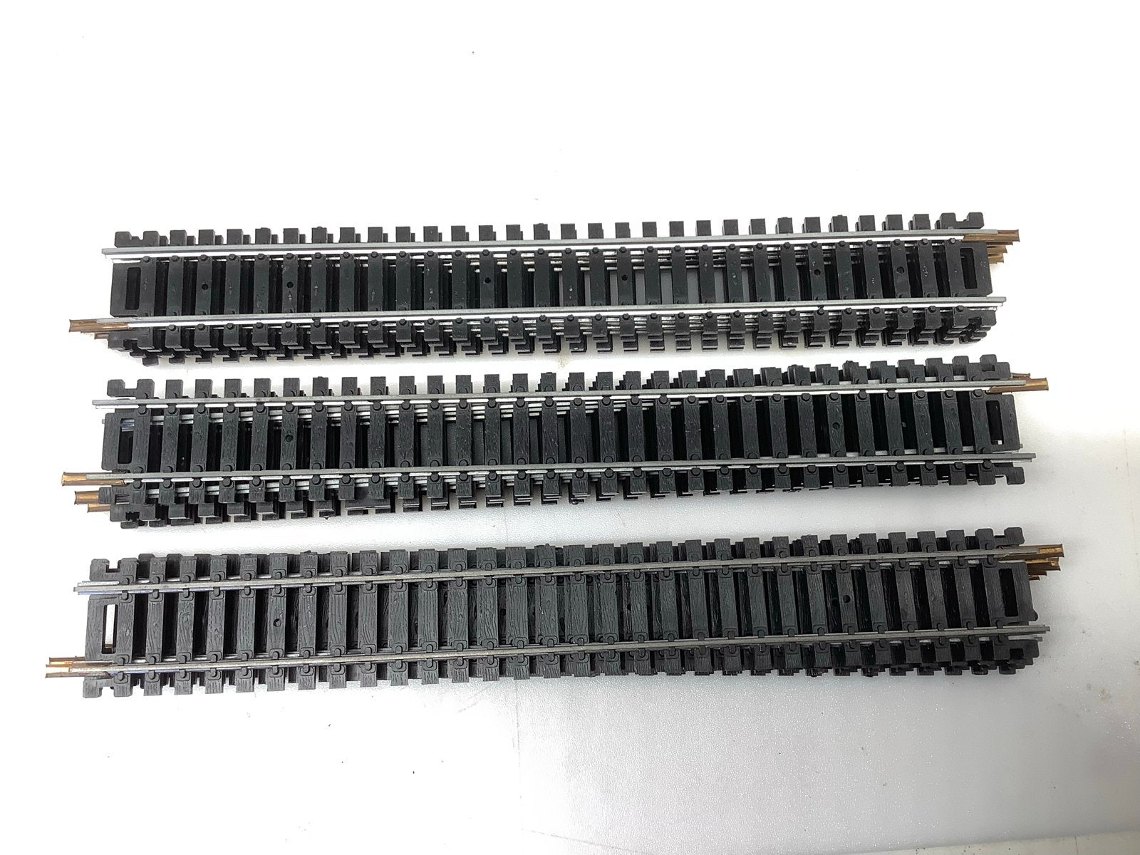 15 Stuks Lima N 302D Rechte Rails., Gebruikt, Gelijkstroom, Rails, Ophalen of Verzenden