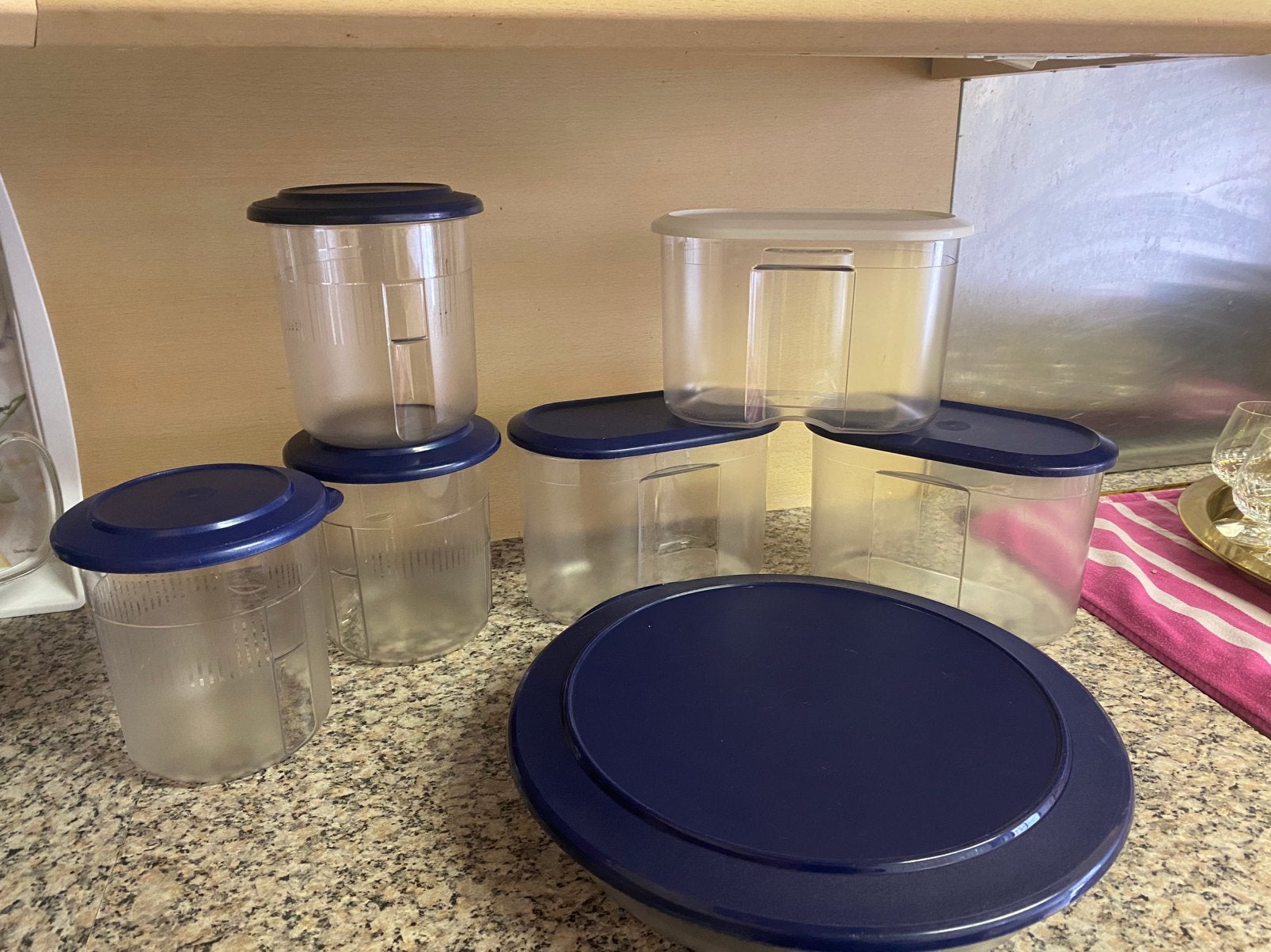 Tupperware set, Ophalen of Verzenden, Zo goed als nieuw, Overige typen