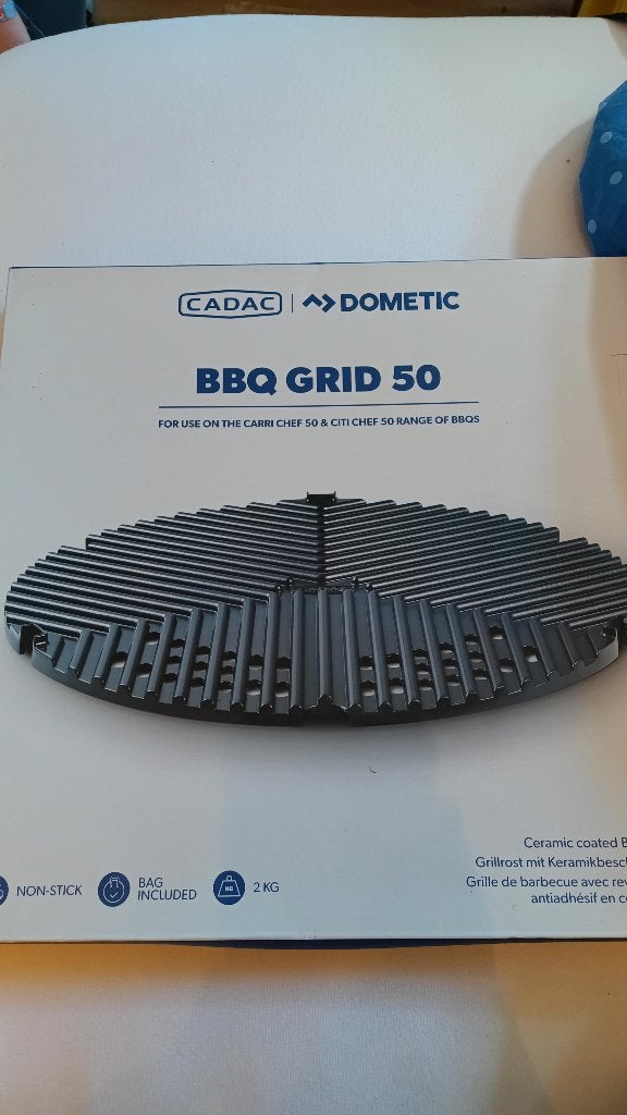 BBQ grid 50 Dometic Cadac, Ophalen, Zo goed als nieuw, Cadac Dometic