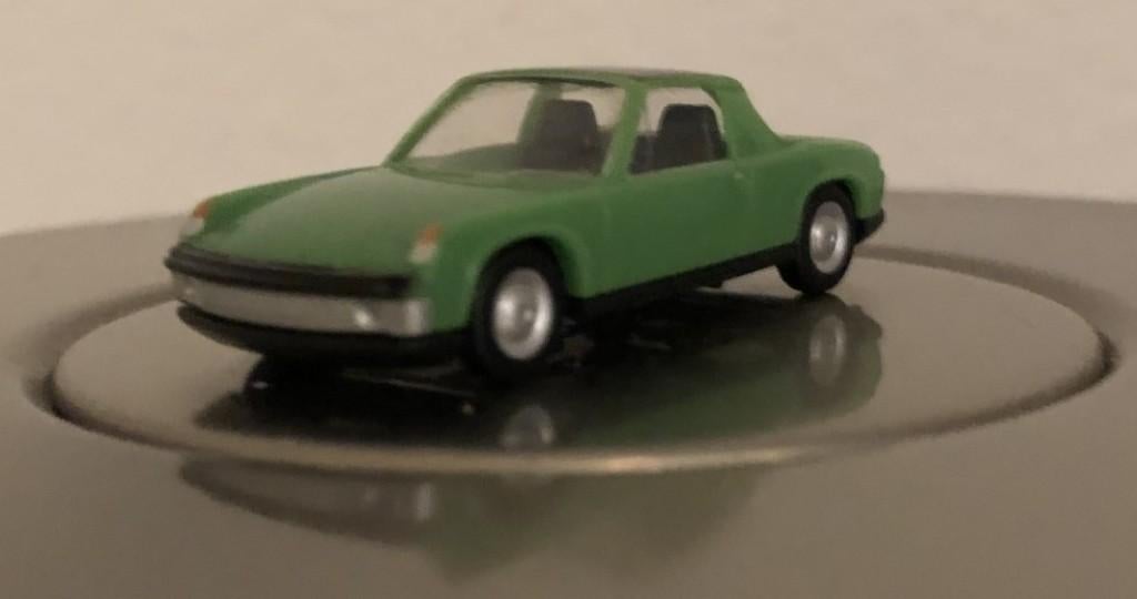 VW-Porsche 914 Herpa Magic 1:87 groen Volkswagen NIEUW, Ophalen, Nieuw, Auto, Herpa