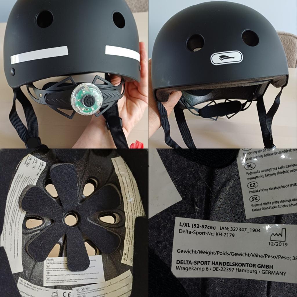 GRATIS , skatehelm, skeelerhelm mt 52/57, Ophalen, Zo goed als nieuw, XL, Heer of Dame