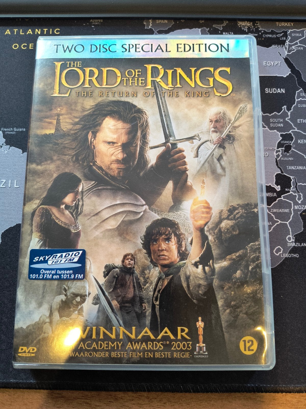 DVD LotR return of the king, Vanaf 12 jaar, Ophalen of Verzenden, Zo goed als nieuw