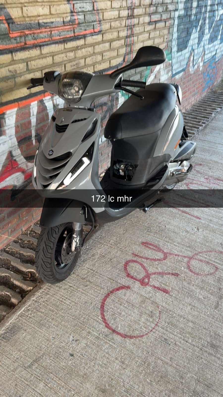 Zip 172 mhr brom geen wok, Ophalen, Zo goed als nieuw, Tweetakt, Zip