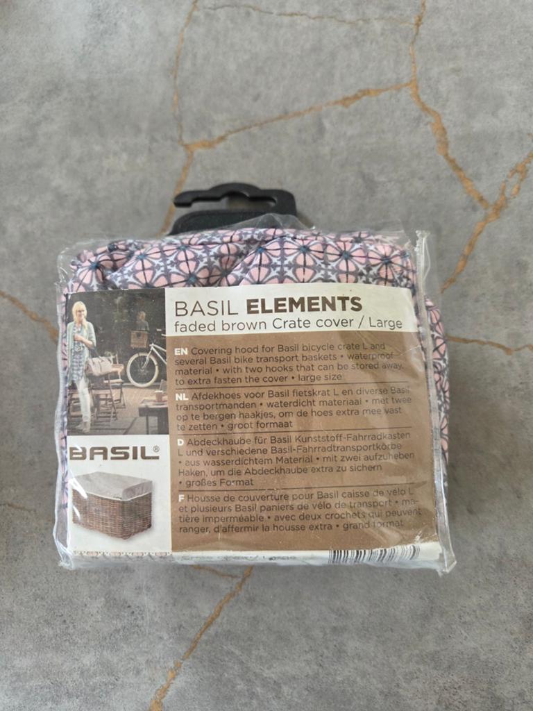 Basil hoes krat fiets, Fietsen en Brommers, Ophalen of Verzenden, Nieuw, Fietskrat, Basil