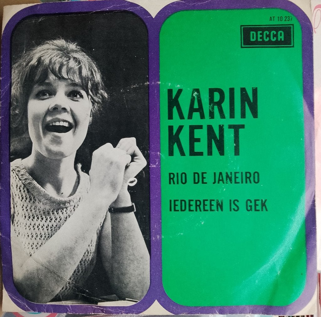 Karin Kent - Rio De Janeiro, Cd's en Dvd's, Gebruikt, Verzenden, 7 inch, Overige typen