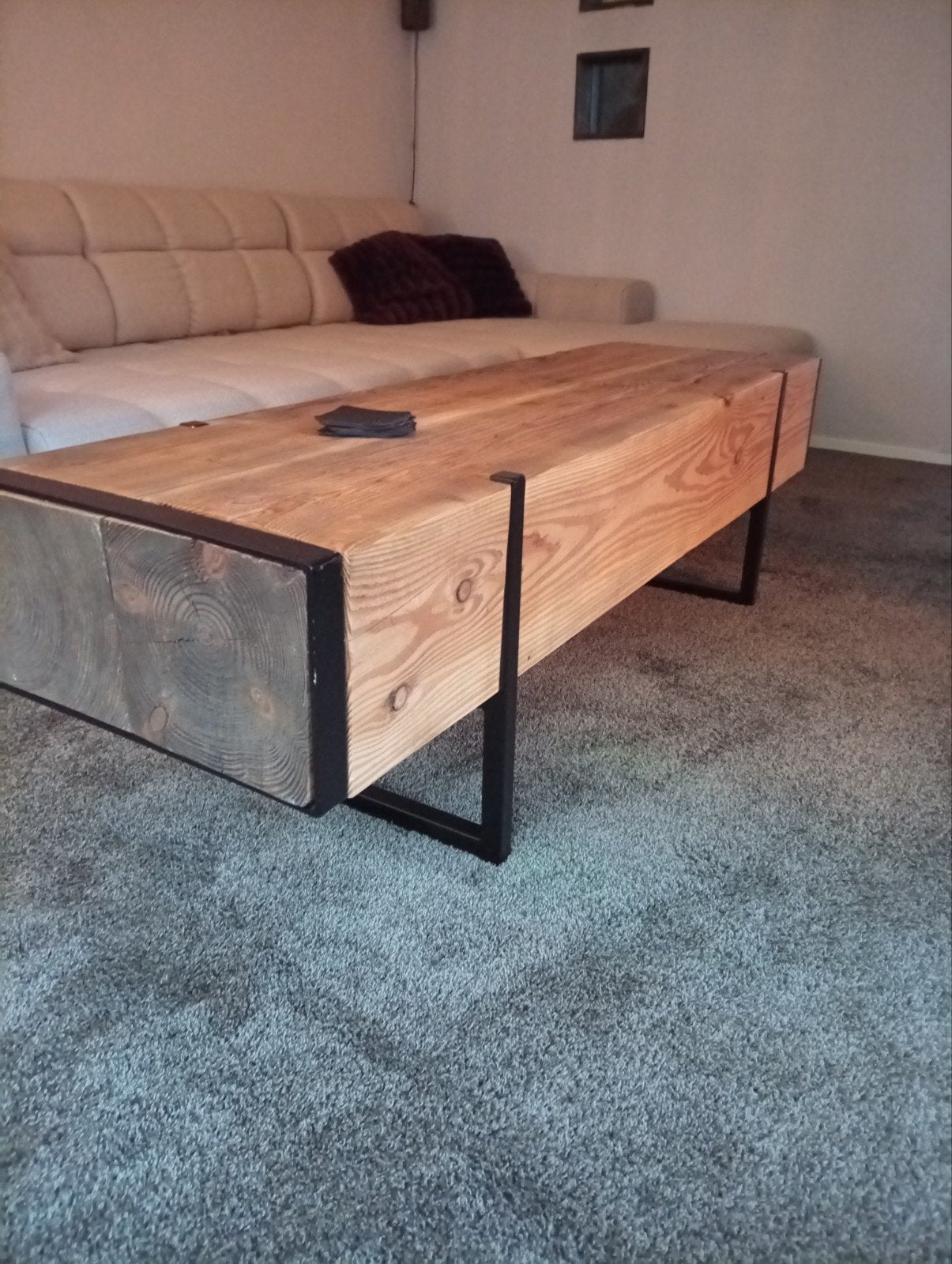salontafel, Ophalen