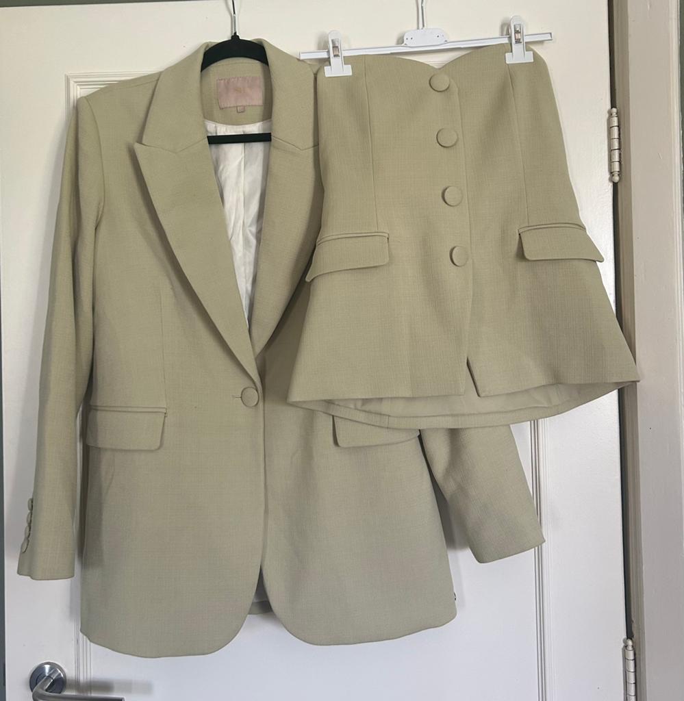 Pistachio JoshV, Josh V blazer bustier M/L, Maat 38/40 (M), Kostuum of Pak, Nieuw, Ophalen of Verzenden