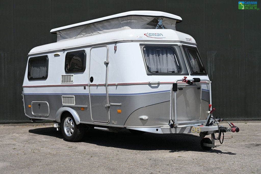 Eriba Touring Troll 550 GT|Mover|Voortent|Luifel|Fietsdrager, Standaardzit, Bedrijf, 4 tot 5 meter, Eriba