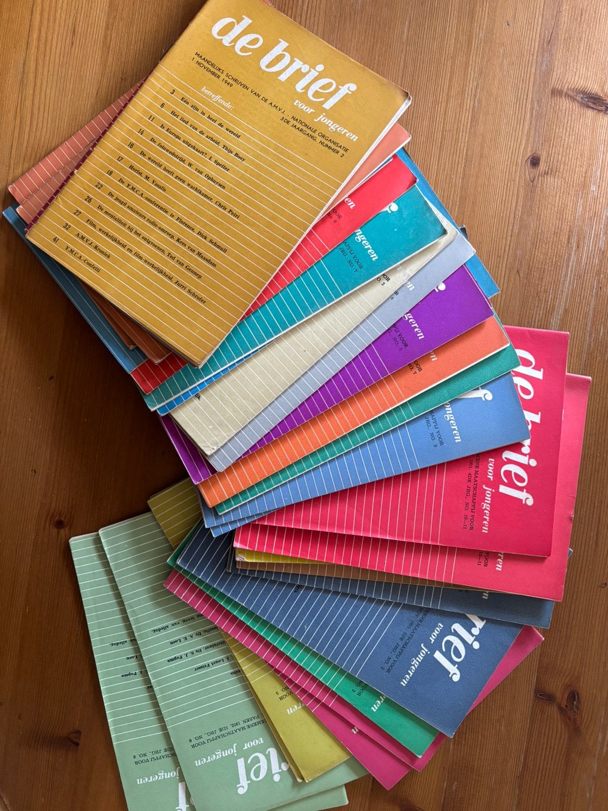 De Brief voor Jongeren, Ophalen, Gelezen