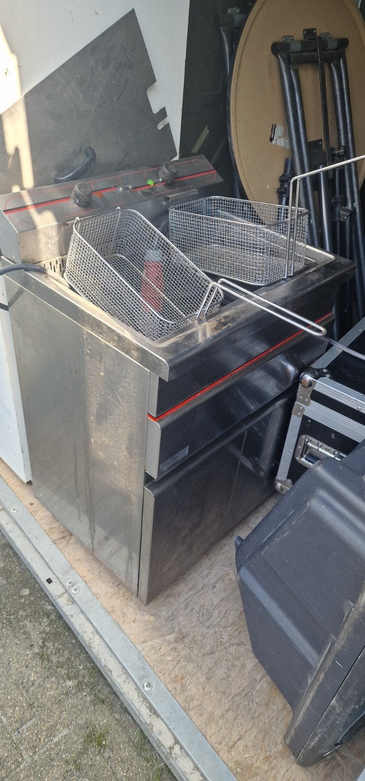 Professionele dubbele frituur  merk Stifler., 4 liter of meer, Ophalen of Verzenden, Gebruikt, Duo-friteuse