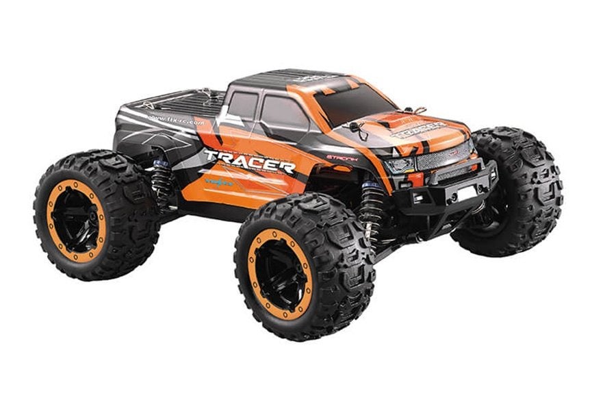 FTX TRACER 1/16 4WD MONSTER TRUCK RTR - ORANGE, Ophalen of Verzenden, Nieuw, Auto offroad
