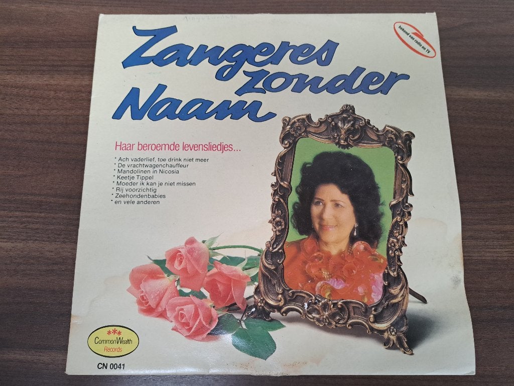 Zangeres Zonder Naam – Haar Beroemde Levensliedjes..., Ophalen of Verzenden, Zo goed als nieuw, 12 inch, Levenslied of Smartlap