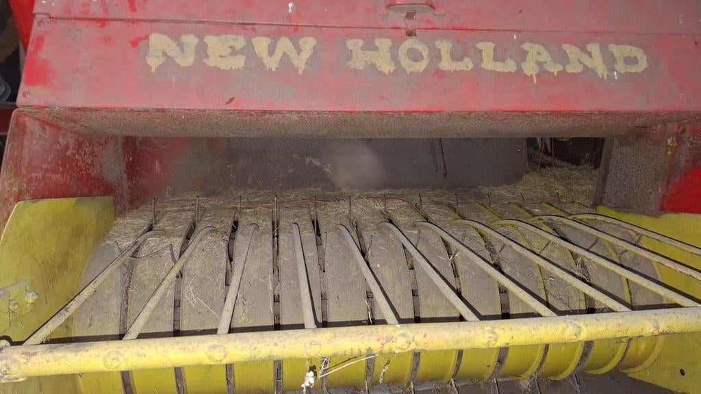 New Holland pick-up, Ophalen, Oogstmachine