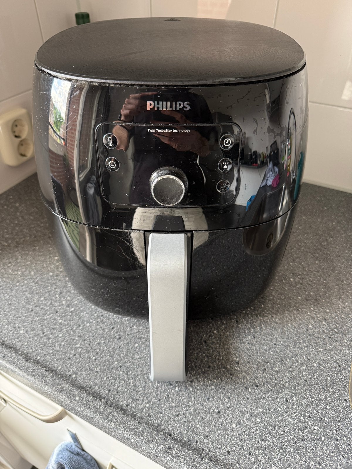 Philips Airfryer Premium XXL (HD9654), Ophalen of Verzenden, Gebruikt, Airfryer XXL