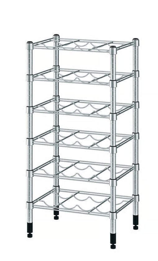 IKEA OMAR Wijnrek / Flessenrek – Voor 24 Flessen - Nieuw!, Huis en Inrichting, Woonaccessoires | Wijnrekken, Ophalen, 15 tot 25 flessen