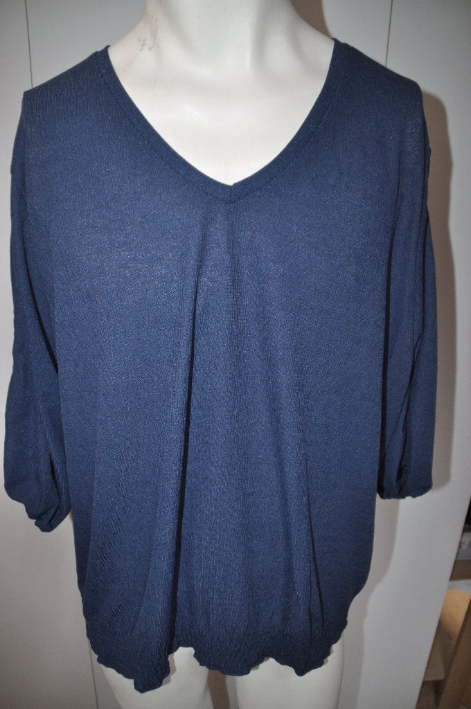 AD52 Blauw mooi Shirt maat XXL, Kleding | Dames, MSMode, Blauw, Zo goed als nieuw, Shirt of Top