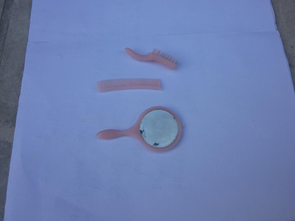 barbie toilletset, Ophalen of Verzenden, Gebruikt, Barbie