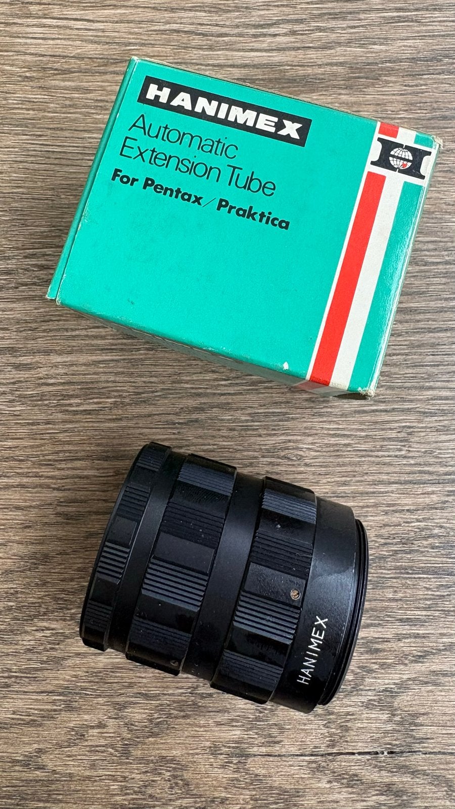 Macro ring Hanimex voor Pentax/Praktica, Ophalen of Verzenden, Zo goed als nieuw, Toebehoren