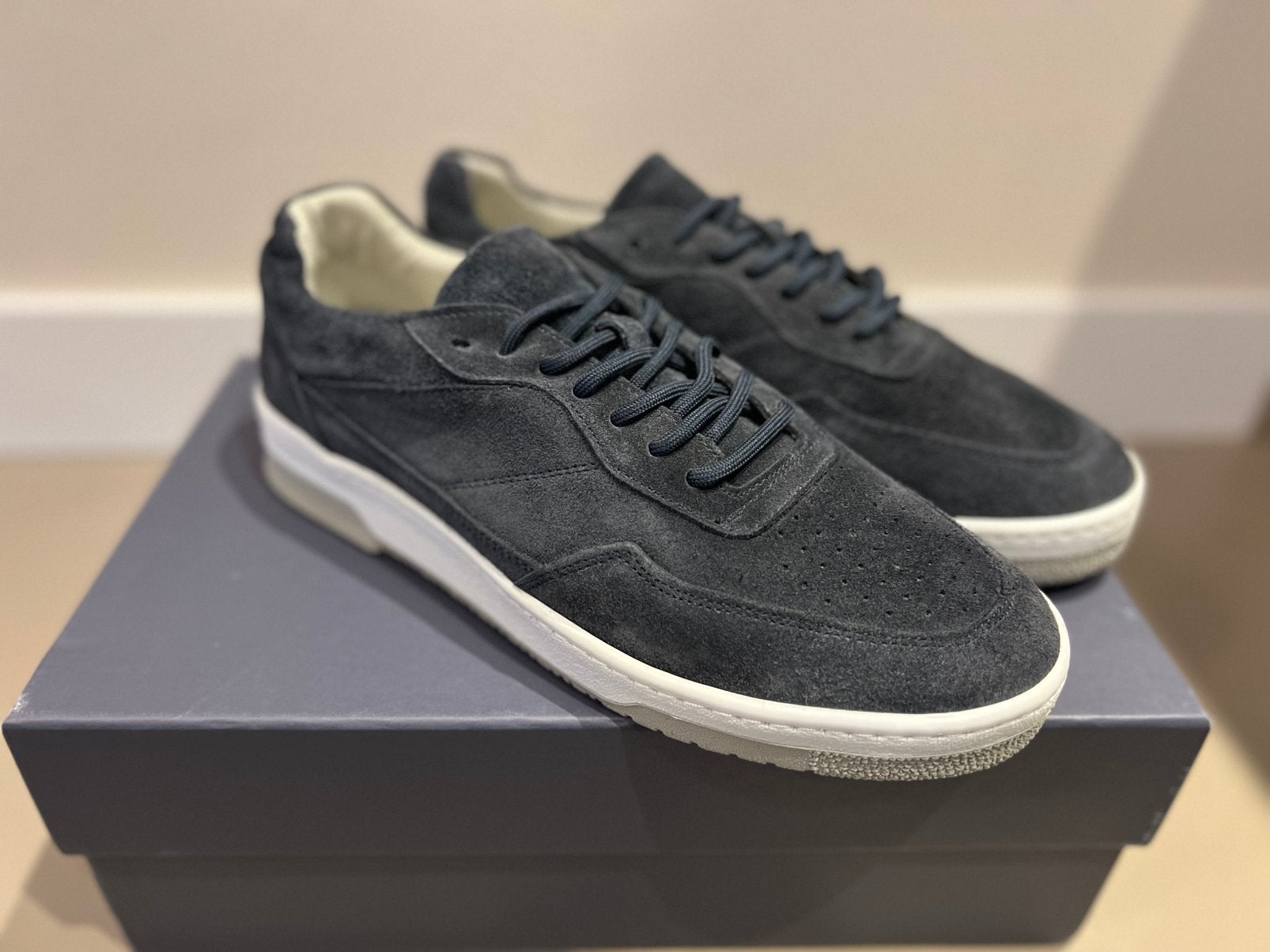 Mr Marvis Filling Pieces sneakers maat 43 suede NIEUW n doos, Blauw, Nieuw, Ophalen of Verzenden, Sneakers of Gympen