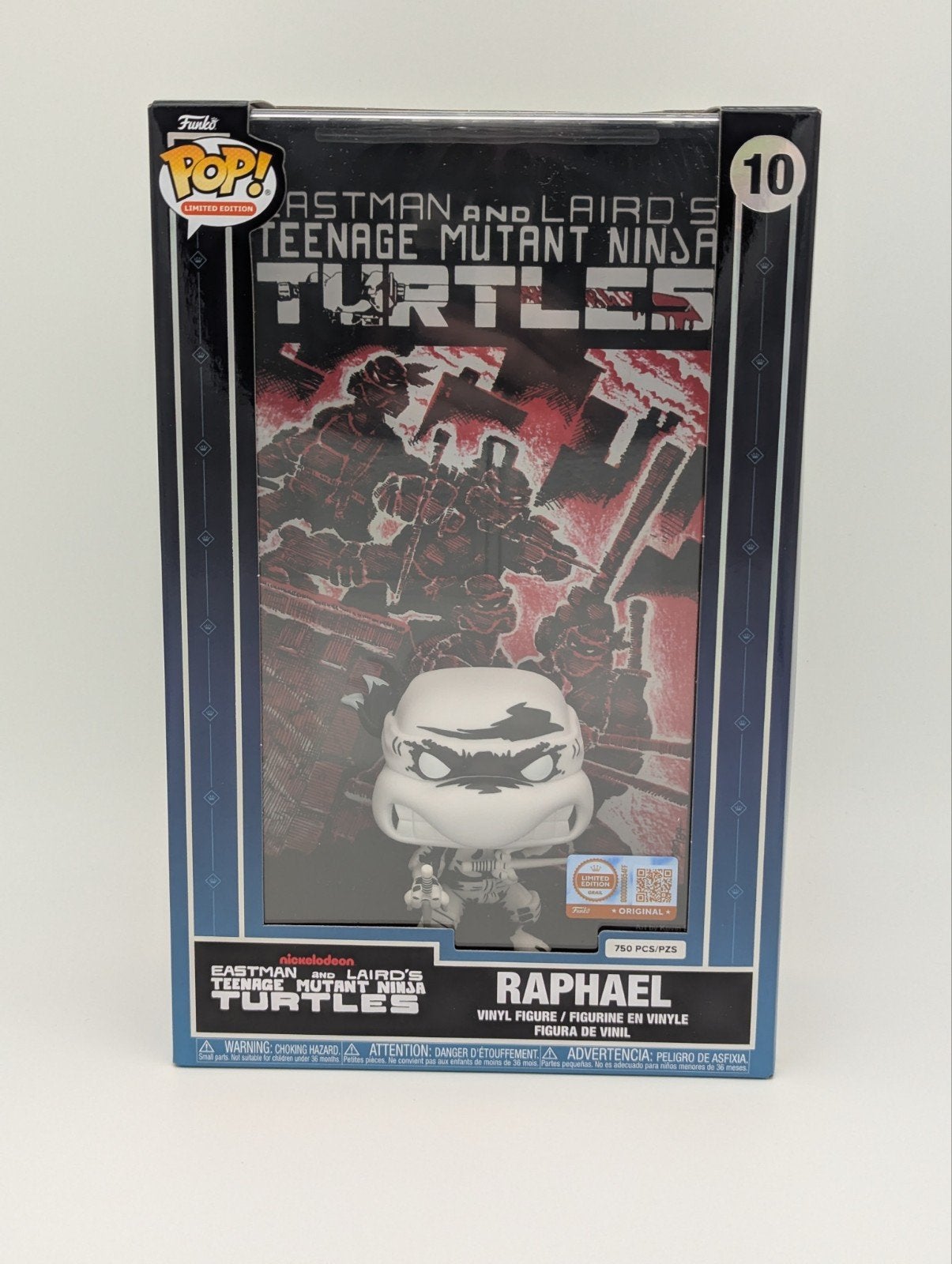 Funko Pop Comic Covers Raphael Zwart/Wit Limited Edition, Ophalen of Verzenden, Nieuw