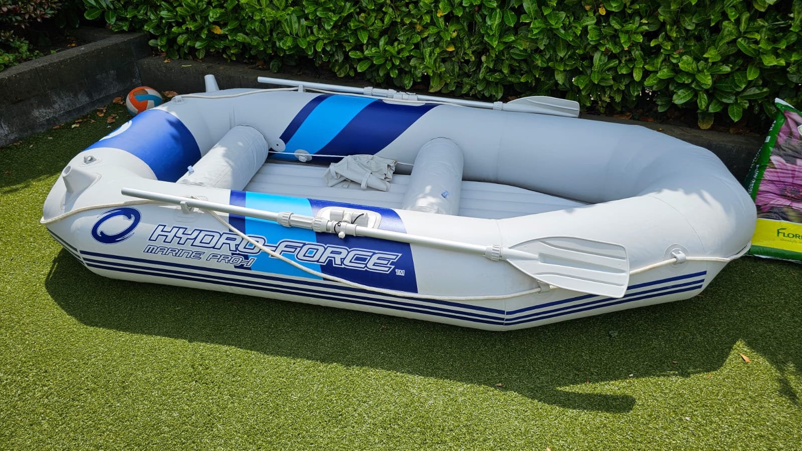 Bestway Hydro force Marine Pro-1 opblaasboot, Ophalen, Gebruikt