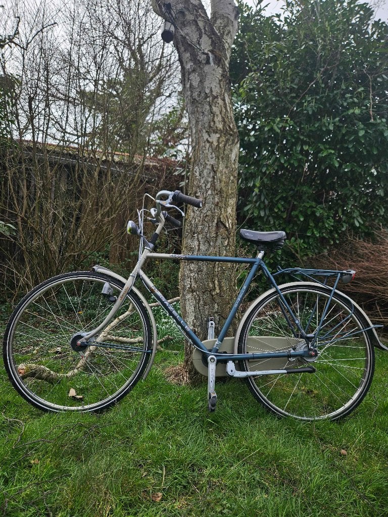 Esprit Fiets, Fietsen en Brommers, Fietsen | Heren | Herenfietsen, Ophalen, Versnellingen, Zo goed als nieuw, 61 tot 65 cm