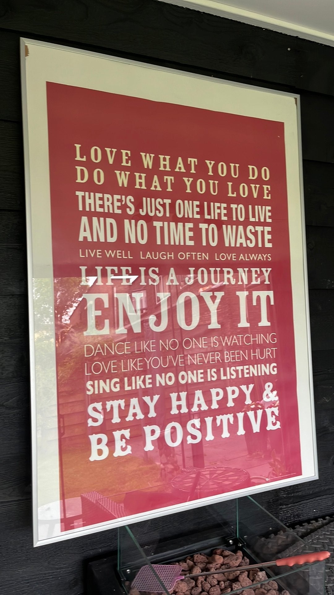 Poster in lijst, Ophalen, Gebruikt