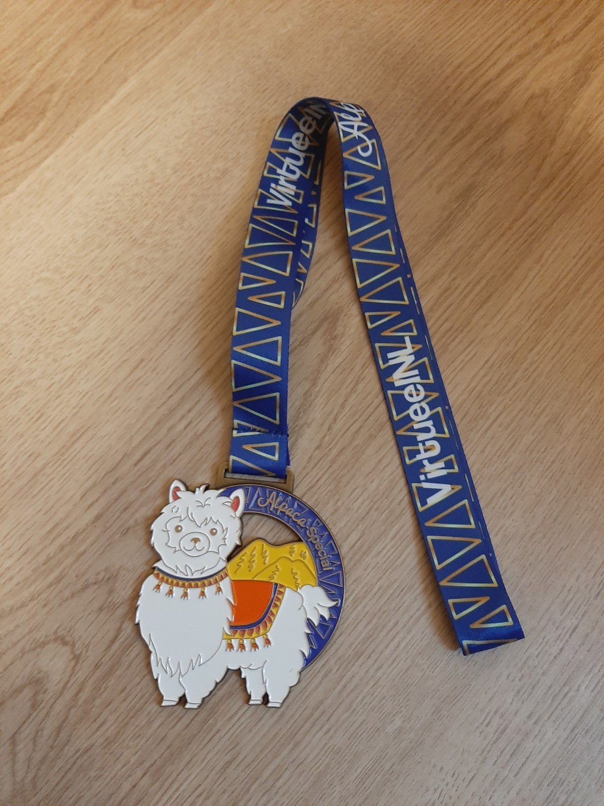 Alpaca special wandel medaille VirtueelNL, Postzegels en Munten, Penningen en Medailles, Ophalen of Verzenden