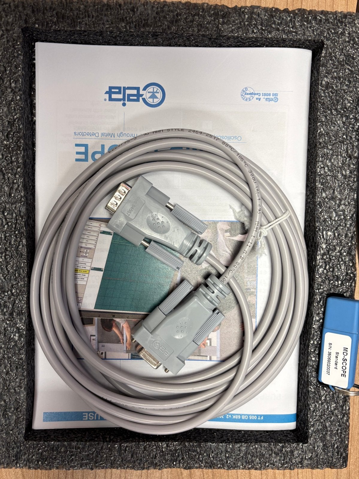 CEIA MD-SCOPE Oscilloscope & Terminal voor Metaaldetectoren