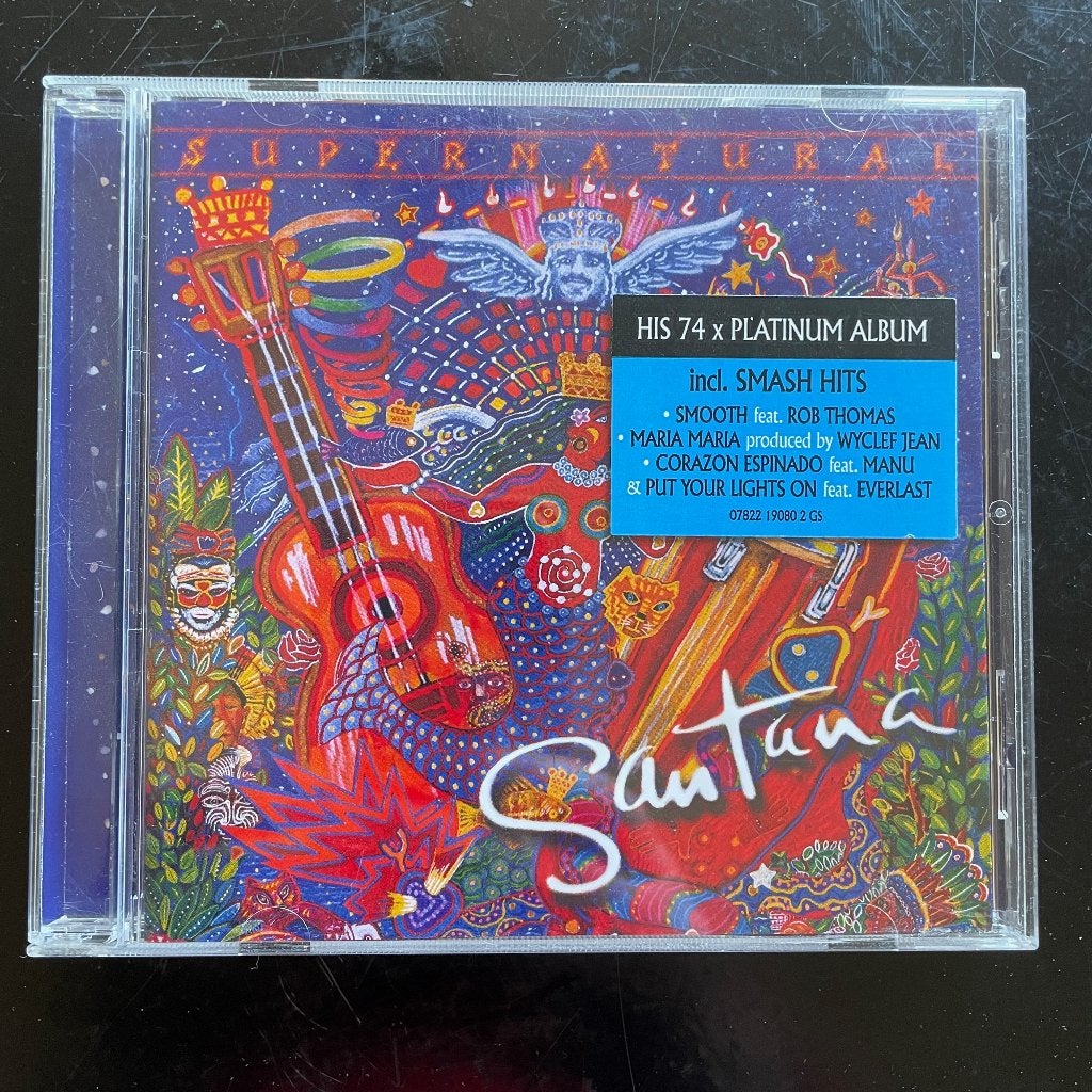 Santana - Supernatural, Inclusief boekje, Ophalen of Verzenden, Zo goed als nieuw, Poprock