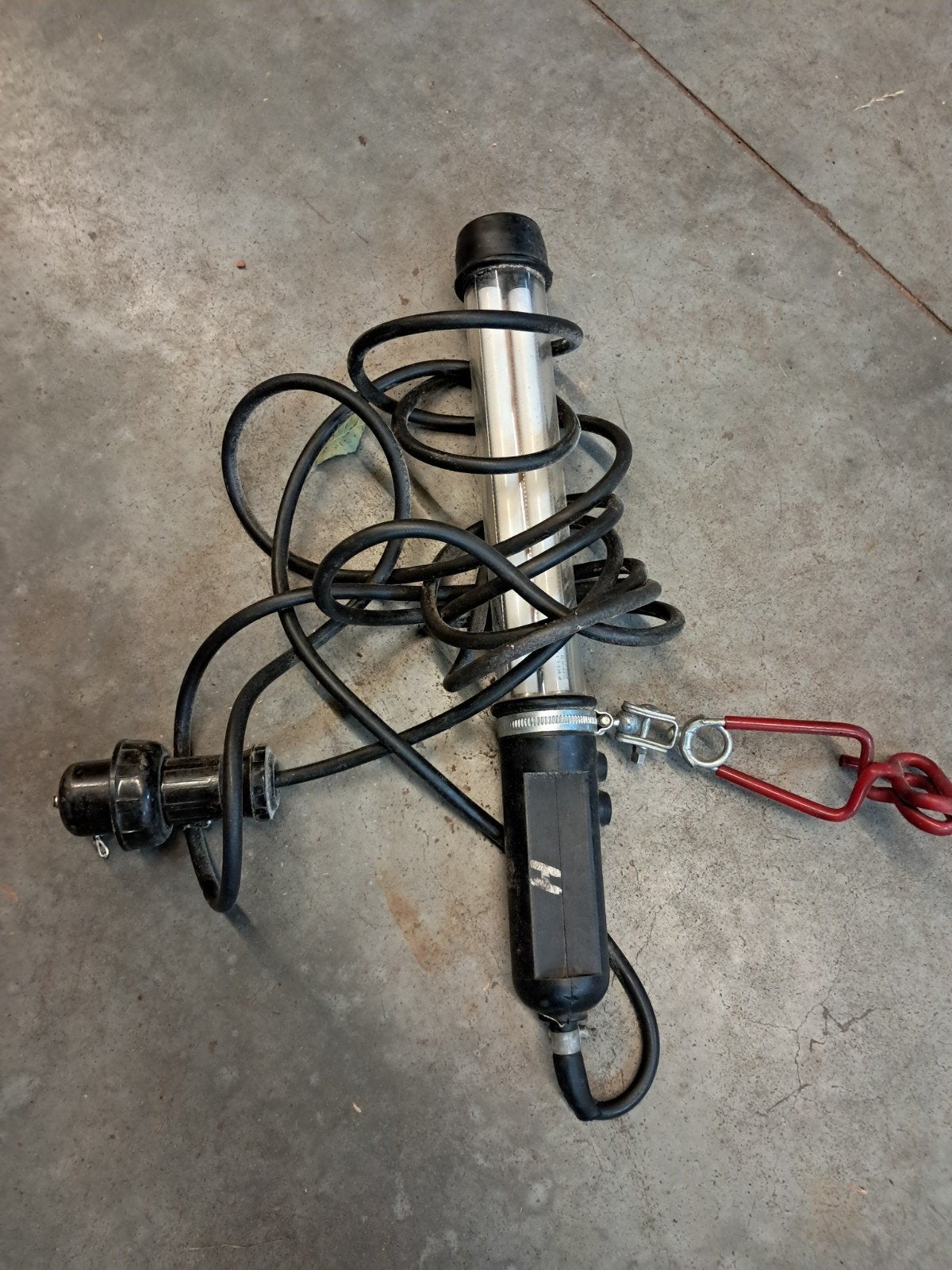 Legerlooplamp voor legervoertuig - Fluorex 1972, Ophalen of Verzenden