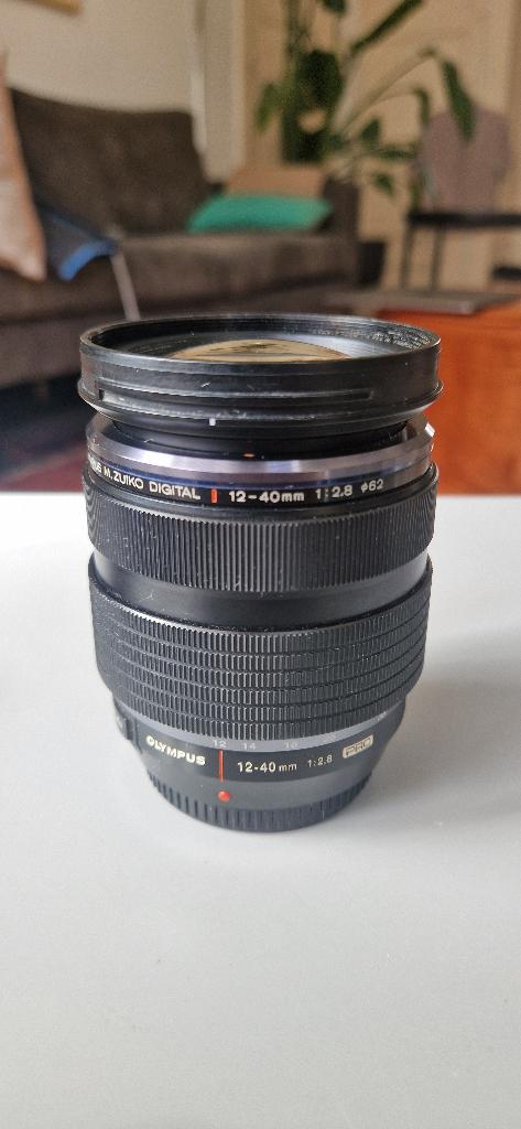 Olympus M.Zuiko 12-40mm f/2.8 PRO lens, Ophalen of Verzenden, Zo goed als nieuw, Telelens, Zoom