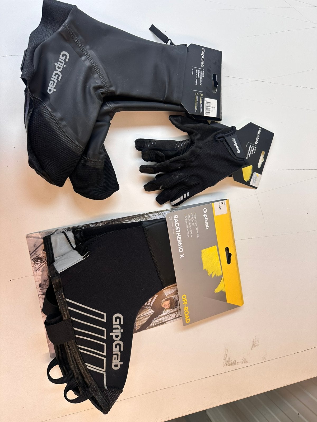 Gripgrap shoecovers en handschoenen, Ophalen of Verzenden, Zo goed als nieuw, Handschoenen