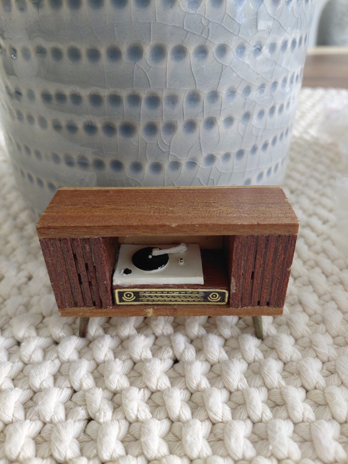 Carolines home platenspeler past in lundby 1.16, Ophalen of Verzenden, Zo goed als nieuw, Poppenhuis