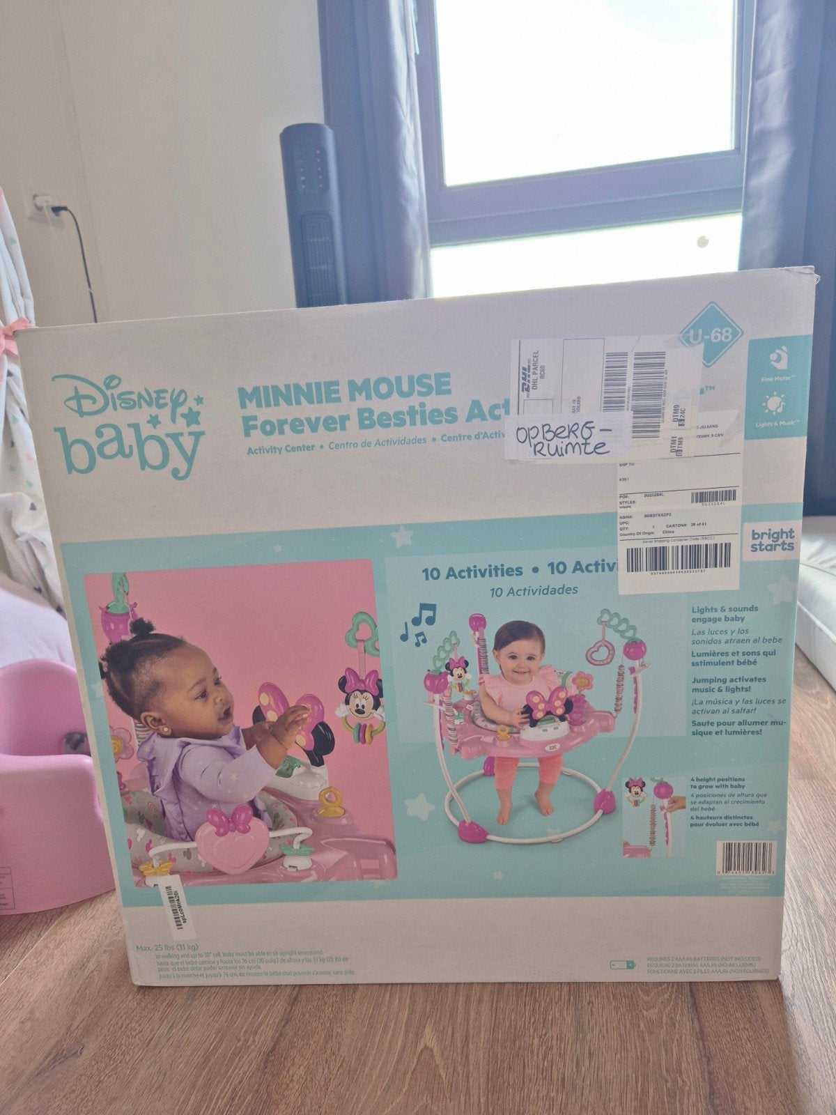Baby jumper Disney Minie Mouse, Ophalen, Zo goed als nieuw, Minder dan 140 cm
