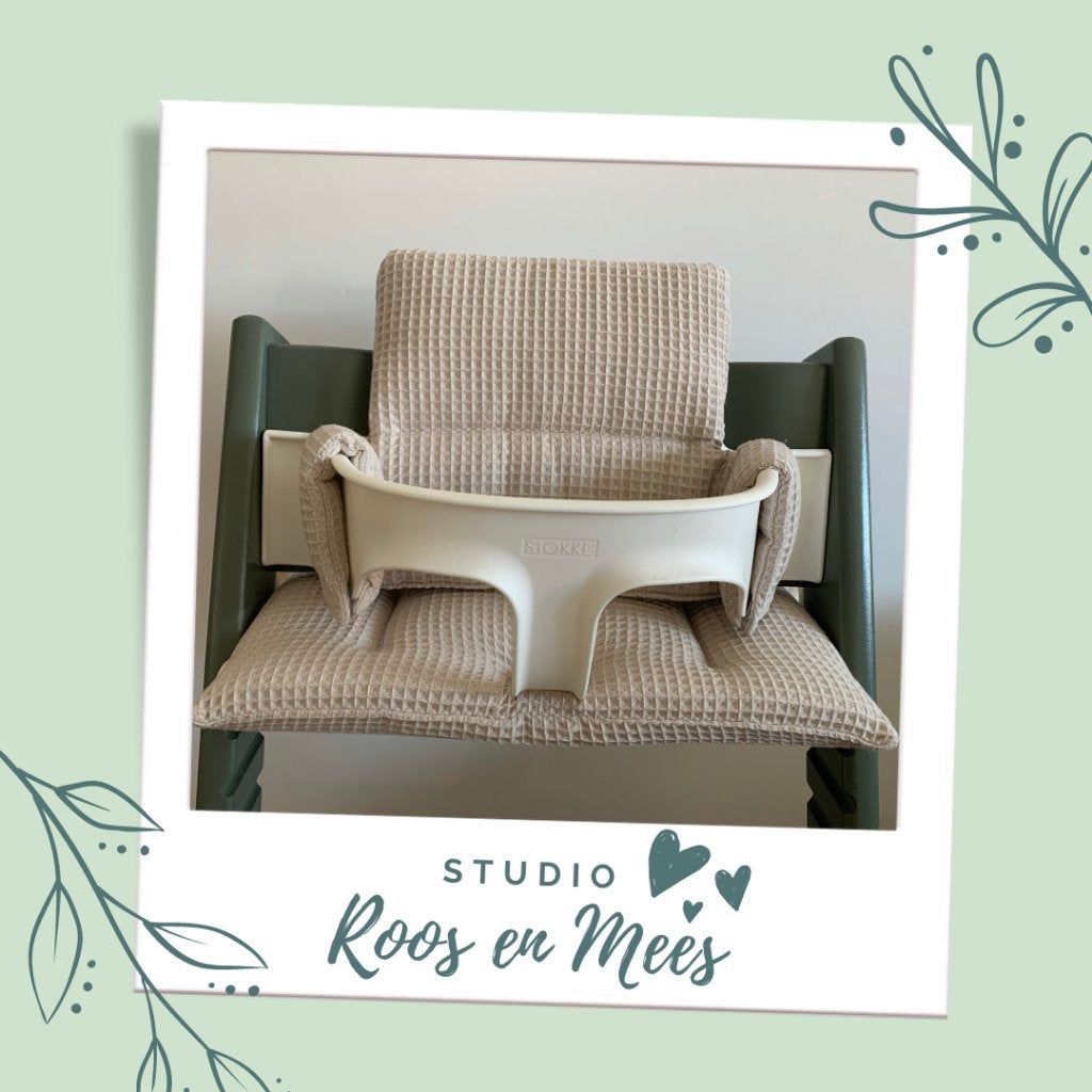 300+ motiefjes! Stokke Tripp Trapp kussenset, Ophalen of Verzenden, Nieuw, Meegroeistoel, Stoelverkleiner