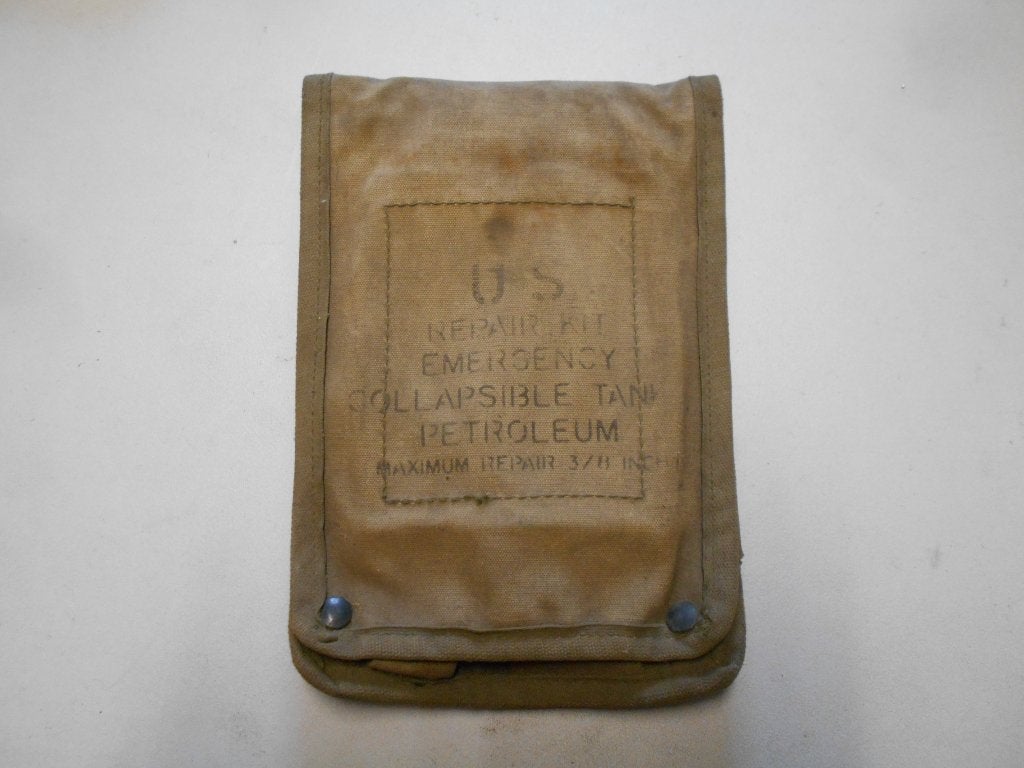 Tas US repair kit emergency collapsible tank petroleum, Ophalen of Verzenden, Landmacht, Amerika, Overige typen