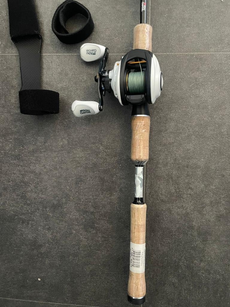 Abu Garcia Pro Max 198 cm 10-40 GR, Watersport en Boten, Hengelsport | Roofvissen, Ophalen, Zo goed als nieuw, Werphengel