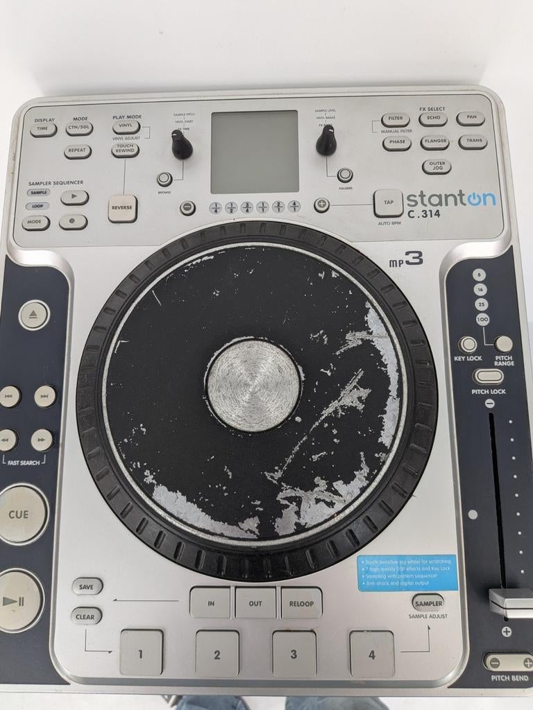 Stanton C.314 DJ CD/MP3 Speler | Werkend | Met doos, Muziek en Instrumenten, Overige merken, Gebruikt, Ophalen of Verzenden, Nvt