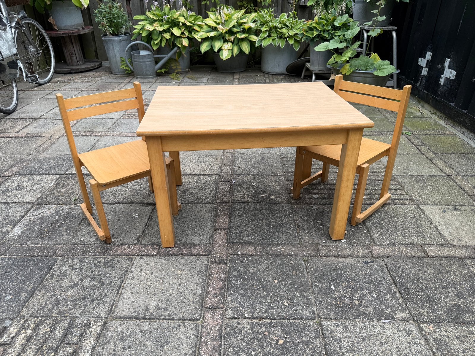 Kindertafel met stoeltjes, Ophalen, Gebruikt, Overige typen