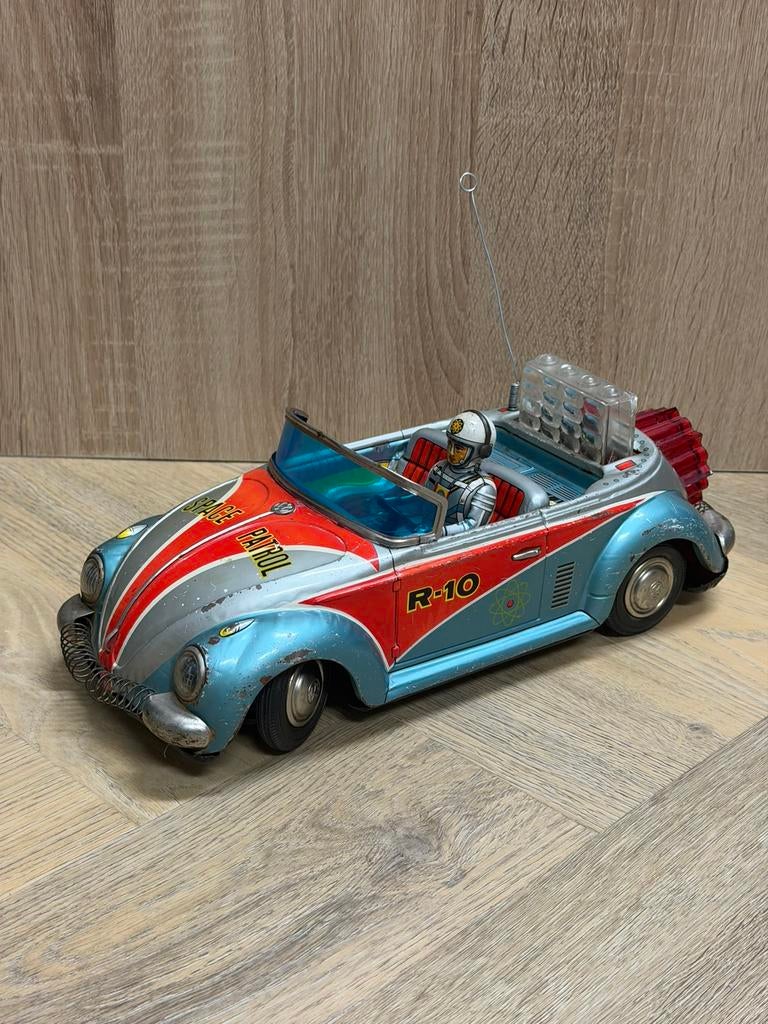 Zeldzame Nomura (TN) Space Patrol R-10 VW– Werkend – Japan, Ophalen of Verzenden